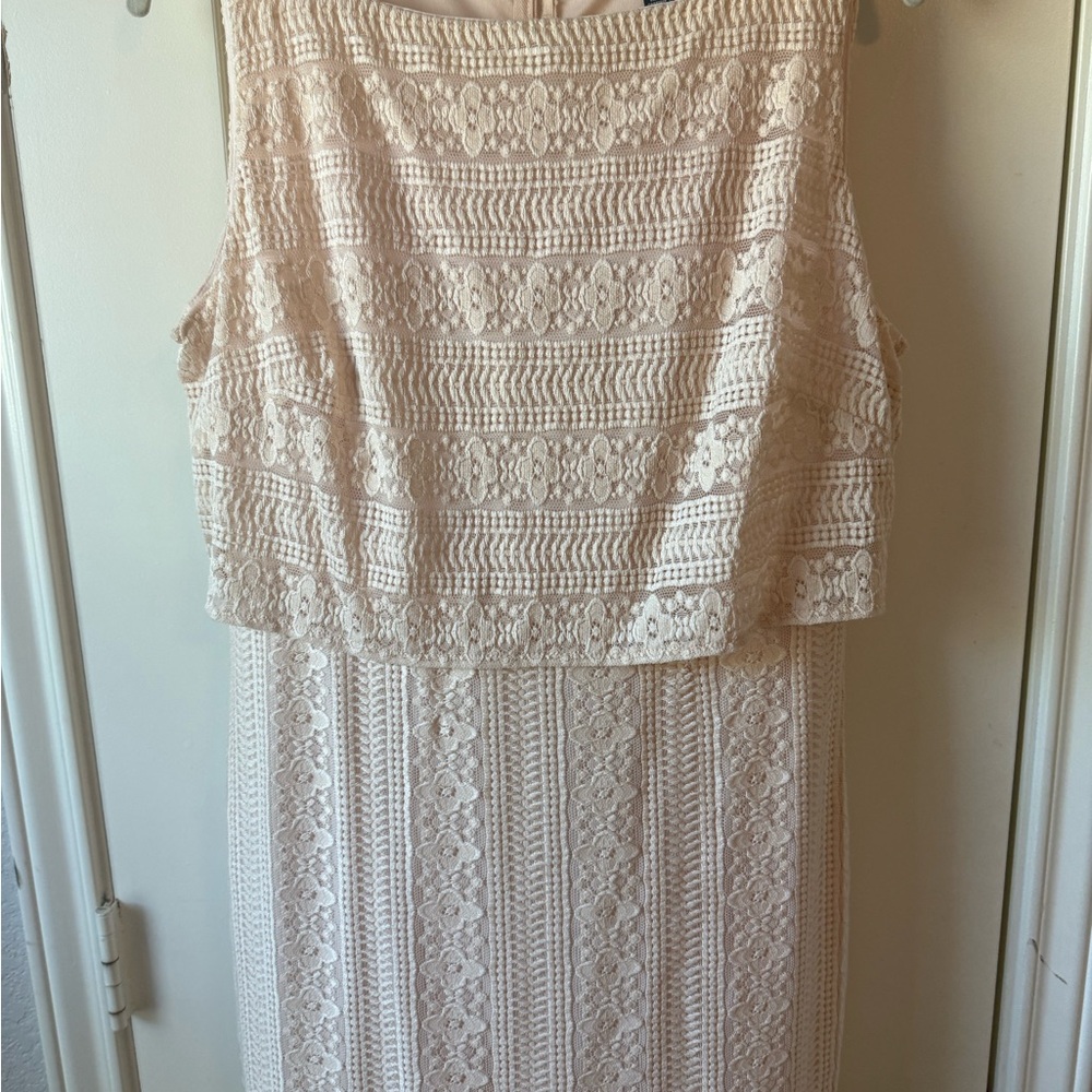 American Living Soft Beige Blouse